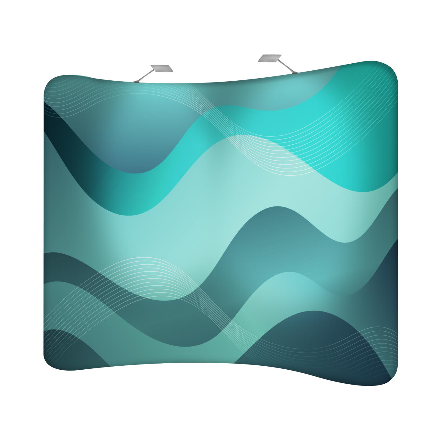 10' Curved Tension Fabric Backdrop