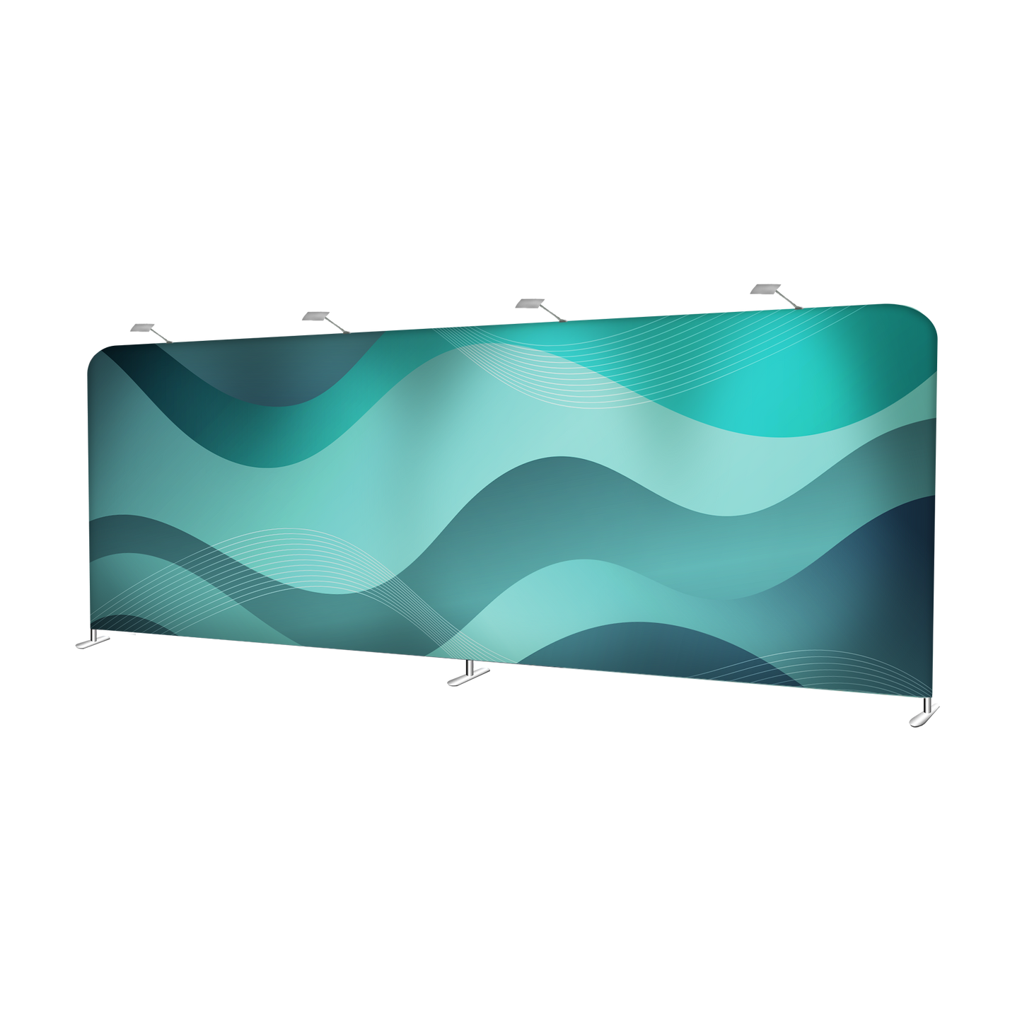 20' Straight Tension Fabric Backdrop