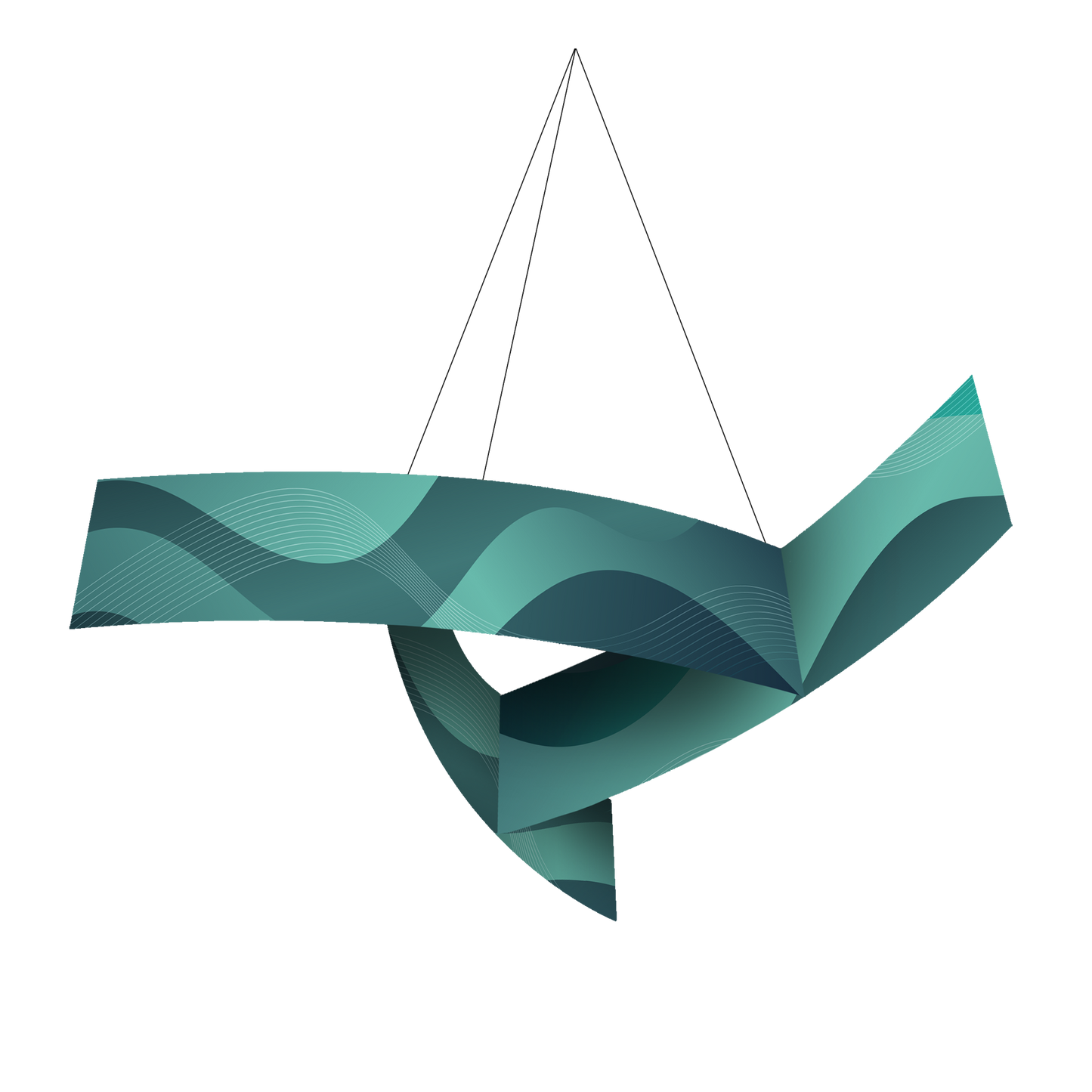 Pinwheel Hanging Banner