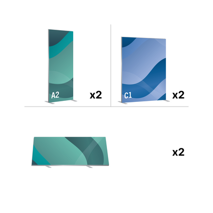 20' SEG Exhibit Kit - Style 5